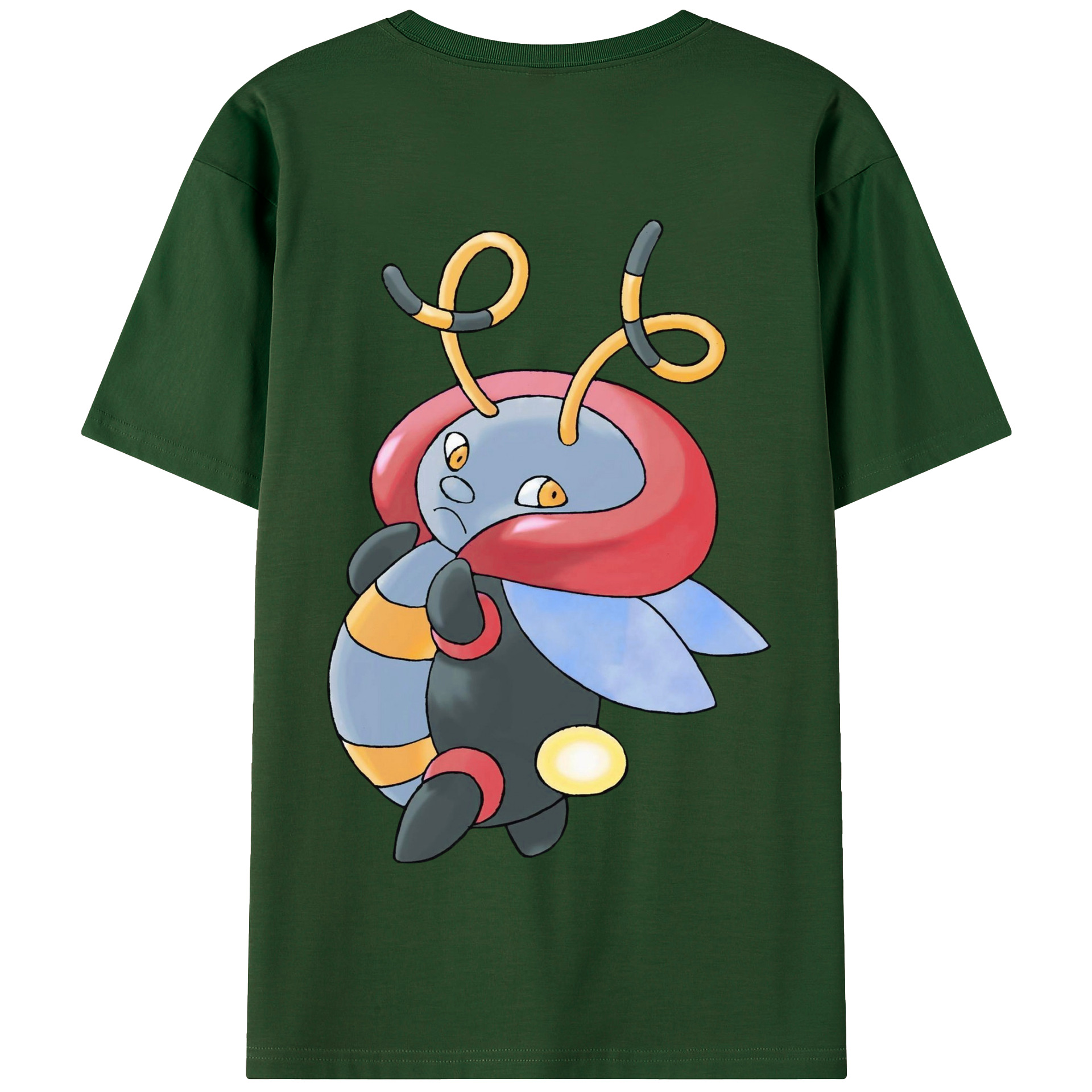 （画像用） ポケットモンスター Pokémon 綿100％半袖Tシャツ（背面プリント）
